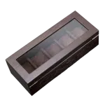 BRAUNE HOLZ-UHRENBOX<br/> 5 Uhren BRAUNE HOLZ-UHRENBOX 5 Uhren