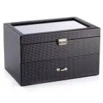 KOHLEFASER-UHRENBOX 20 Uhren