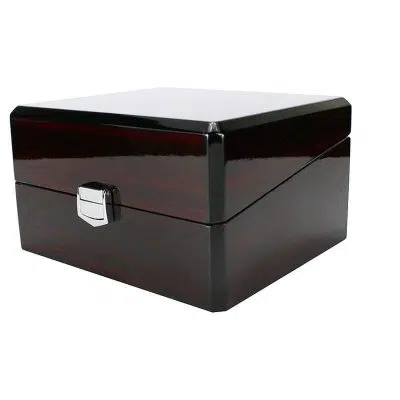 UHRENBOX AUS LACKIERTEM HOLZ <br/>1 Uhr